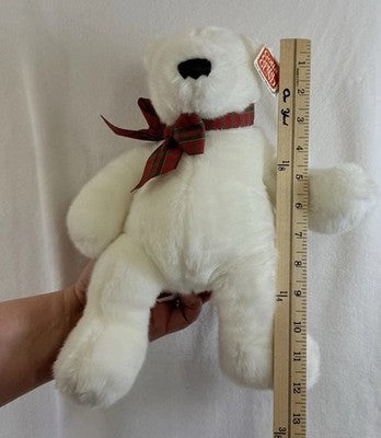 Gund Teddy Bear Plush Klondike Jr 88823 Polar Bear White Stuffed Tags 12”