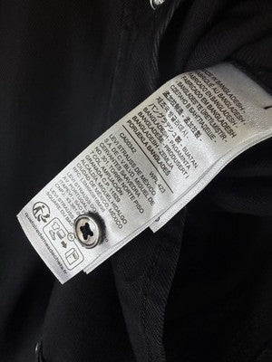 Levis Iconic Western Shirt XL Men Black Pearl Snap Front Levi’s Cowboy New NWT