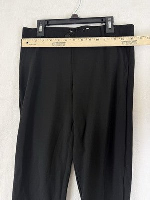 Betabrand Pants Medium Tall Womens Black Skinny DPYP Yoga Dress Pants