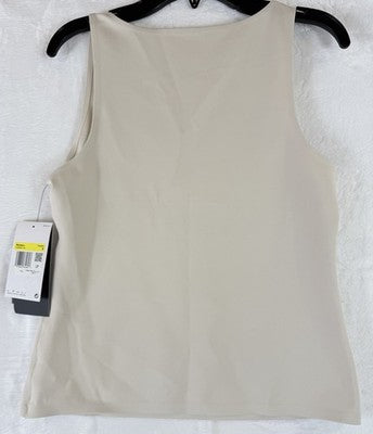 Nike Form Tank Top Womens Small Beige New NWT