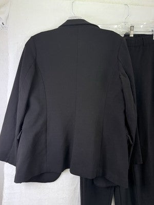 Mary Crafts Blazer Pants Set Black 8 Womens Knit Marycrafts Pant Suit Ponte Knit
