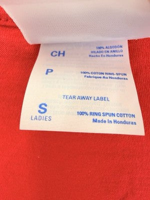 Majestic Cincinnati Reds Womens T Shirt Small Red V-Neck Tee MLB Short Sleeve