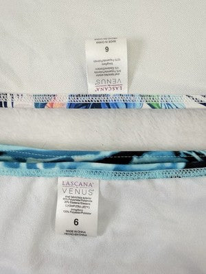 Venus Bikini Bottom Size 6 Womens Small Lot 2 Swim Bottoms Blue Swimsuit