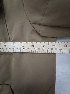 Levis Jacket Men Medium Woodsman Puffer Sherpa Coat Brown Levi’s Zip Snap Levi’s