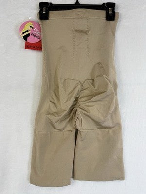 SPANX Slim Cognito Shaping Mid-Thigh Bodysuit Medium 067 Shapewear Beige New NWT