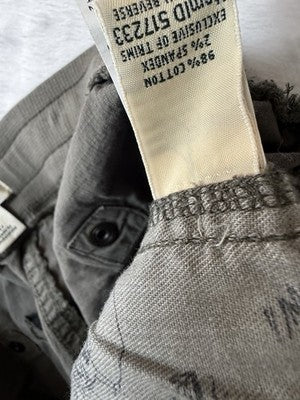 LL Bean Ripstop Joggers Pants Women Small Petite Brown Pull On