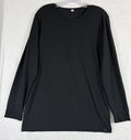 Uniqlo Heattech Men Long Sleeve T Shirt Black Base Layer Heat Tech Thermal