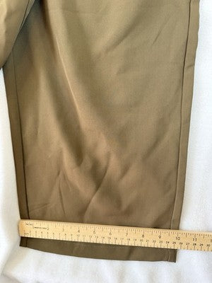 Halara Large Flex High Waisted Straight Leg Work Pants Brown