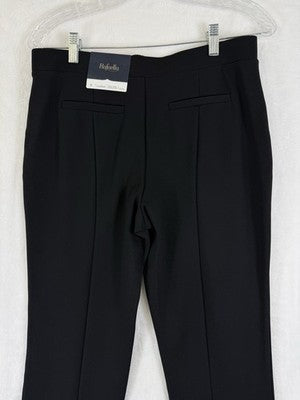 Rafaella Comfort Pants 8 Black Ponte Pull On Slim Leg Knit Womens New NWT