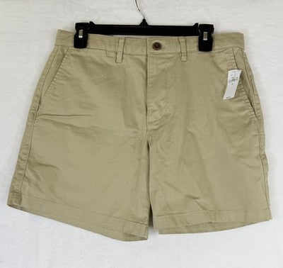 Gap 6” Vintage Shorts 29 Mens Relaxed Tan Beige New NWT