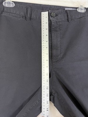 Gap High Rise Stride Khakis Pants 14 Tall Womens Black New NWT Straight Leg 14T