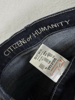 Citizens Of Humanity Jeans Women 31 Dark Blue Mid Rise Skinny