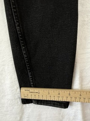 Zara Jeans 12 Womens High Rise Skinny Black
