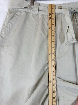 Lee Riders Casuals Shorts 20W Khaki Chino Tan Vintage Y2K Deadstock 8.5” New NWT