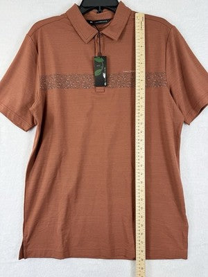 Travis Mathew Golf Polo Shirt Medium Mens TravisMathew Matthew The Heater New