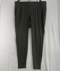 Torrid Faux Leather Leggings Size 2 18/20 Khaki Green Plus Size Womens Pull On