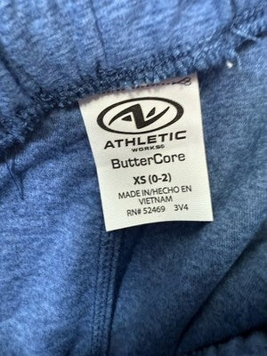 Athletic Works Shorts XS 0-2 Women Buttercore Butter Core Gray Blue Lot 2 NEW