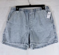 Gap Denim Shorts Women Medium Tall Mid Rise UltraSoft Easy Light Blue New NWT