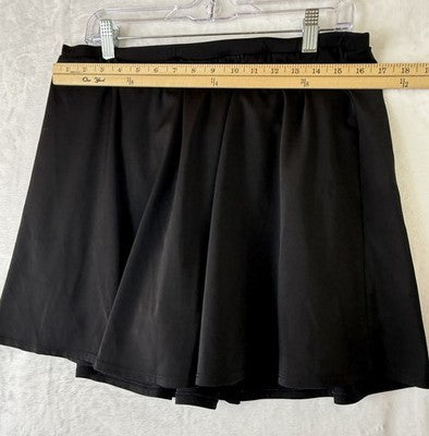 Torrid 2 Skort Black Stretch Pull On Plus Size Womens 2X