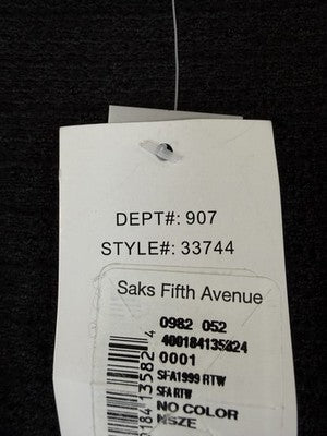 WDNY Cape Jacket XL Black Blazer Open Front Womens Saks Fifth Ave New NWT