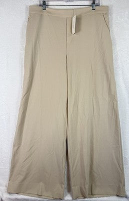 Banana Republic Hayden Wide Leg Pants 18 Black High Rise Womens New NWT