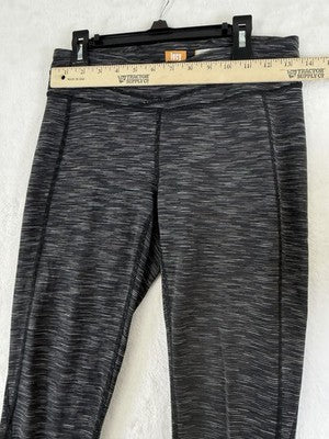 Lucy Powermax Leggings Medium Hatha Collection Gray Black Workout