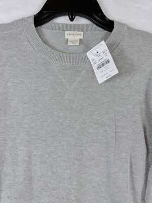 Crewcuts Sweater XL Boys Gray Long Sleeve Crew Neck 100% Cotton New NWT J Crew