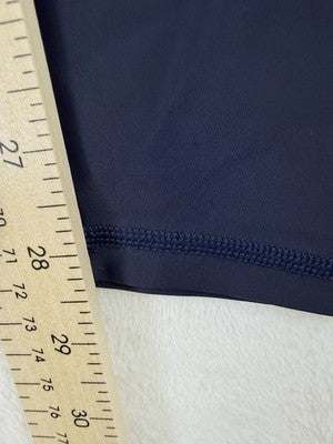 Sanabul Large Mens Base Layer Compression Pants MMA Jiu Jitsu Navy Blue