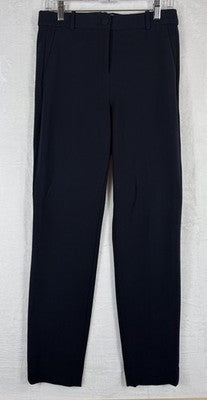 J Crew High Rise Cameron Pants 6 Tall Navy Blue Womens 6T