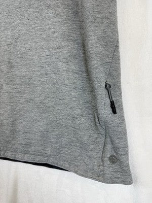 LL Bean Hoodie XL Tall Mens Gray XLT Pullover Sweatshirt Slightly Fitted Pockets