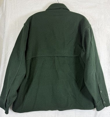 Vintage LL Bean Wool Field Jacket Large Mens Hunting 70s 80s Made In USA
