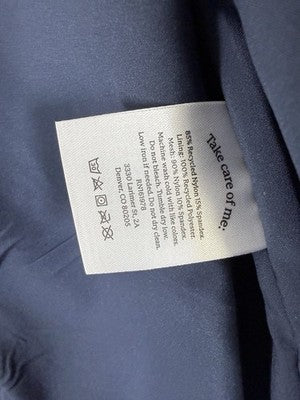 Halfdays Nan Field Jacket Small Womens Navy Blue Utility New NWT $145