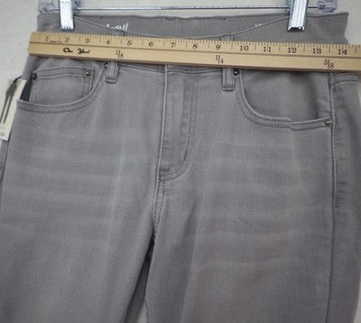 Mugsy Johnnys Jeans 28x30 Mens Gray Classic Straight Leg Stretch Denim New NWT