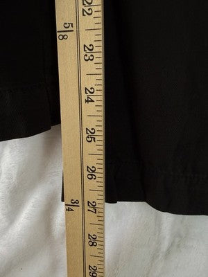 Gap X Doen Pants 8 High Rise Pleated Trousers Black Wide Leg Womens New NWT