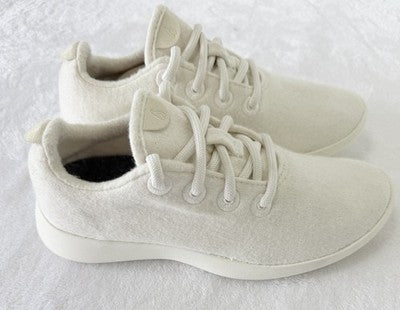 Allbirds Wool Runners Womens 5 Ivory Off White Shoes Sneakers Runnin