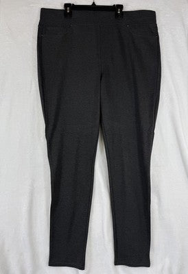 Seven 7 Pull On Leggings XXL Gray Seven7 For All Mankind Womens Knit