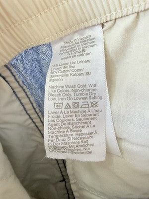 J Crew Shorts XS Mens 6” Drawstring Blue Linen Cotton Pockets New NWT