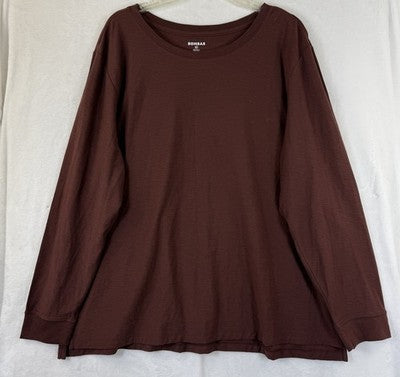 Bombas T Shirt 2XL Mens Brown