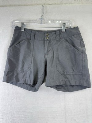 Patagonia Borderless Shorts 2 Womens Gray Hiking Nylon Stretch 4.5”