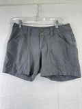 Patagonia Borderless Shorts 2 Womens Gray Hiking Nylon Stretch 4.5”