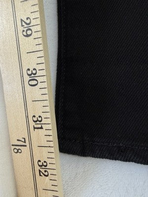 Levis 501 Jeans Mens Button Fly 34x30 Black Original New NWT