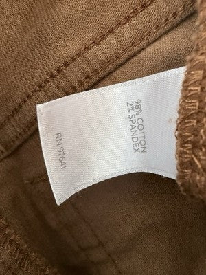 J Jill Corduroy Pants 6 Rust Brown Womens