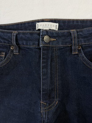 Harper Jeans 28 High Rise Skinny Dark Blue Womens Denim