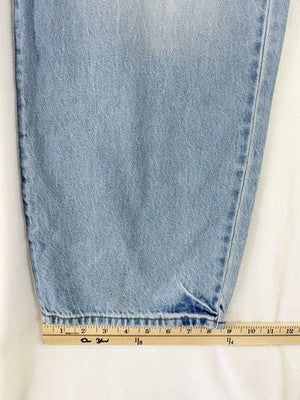 Levis Baggy Dad Jeans 30 Womens 30x30 Light Wash Blue Wide Leg High Rise