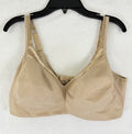 Playtex Bra 36D 18 Hour Beige Wireless Secrets Sensational Sleek