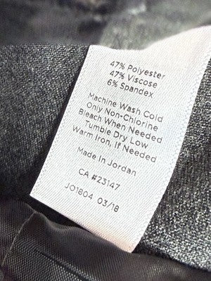 Talbots Dress Pants 16 Gray Womens Side Zip New NWT