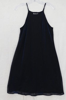 All That Jazz Dress Small Vintage 90s Whimsigoth Fairy Iridescent Blue Women