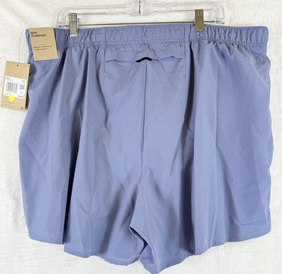Nike Challenger Shorts XXL Mens Dri-FIT 5" Brief Lined Running New