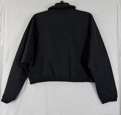 Nike Sportswear Jacket Small Womens Everything Wovens Black Full Zip Cropped NWT