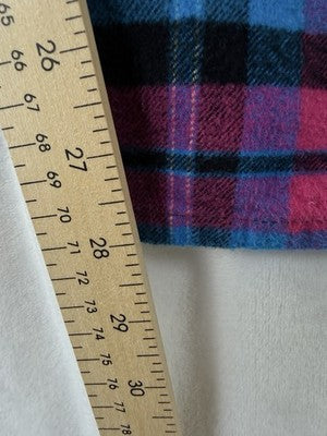 Vermont Flannel Company Pajama Pants Medium Womens Blue Purple Plaid Pockets
